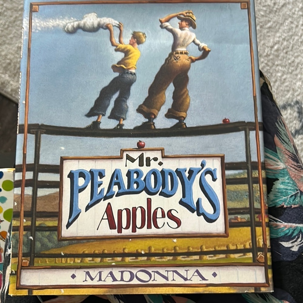 Mr. PEABODY'S APPLES by MADONNA & LOREN LONG | CALLAWAY [ HARDCOVER ]
